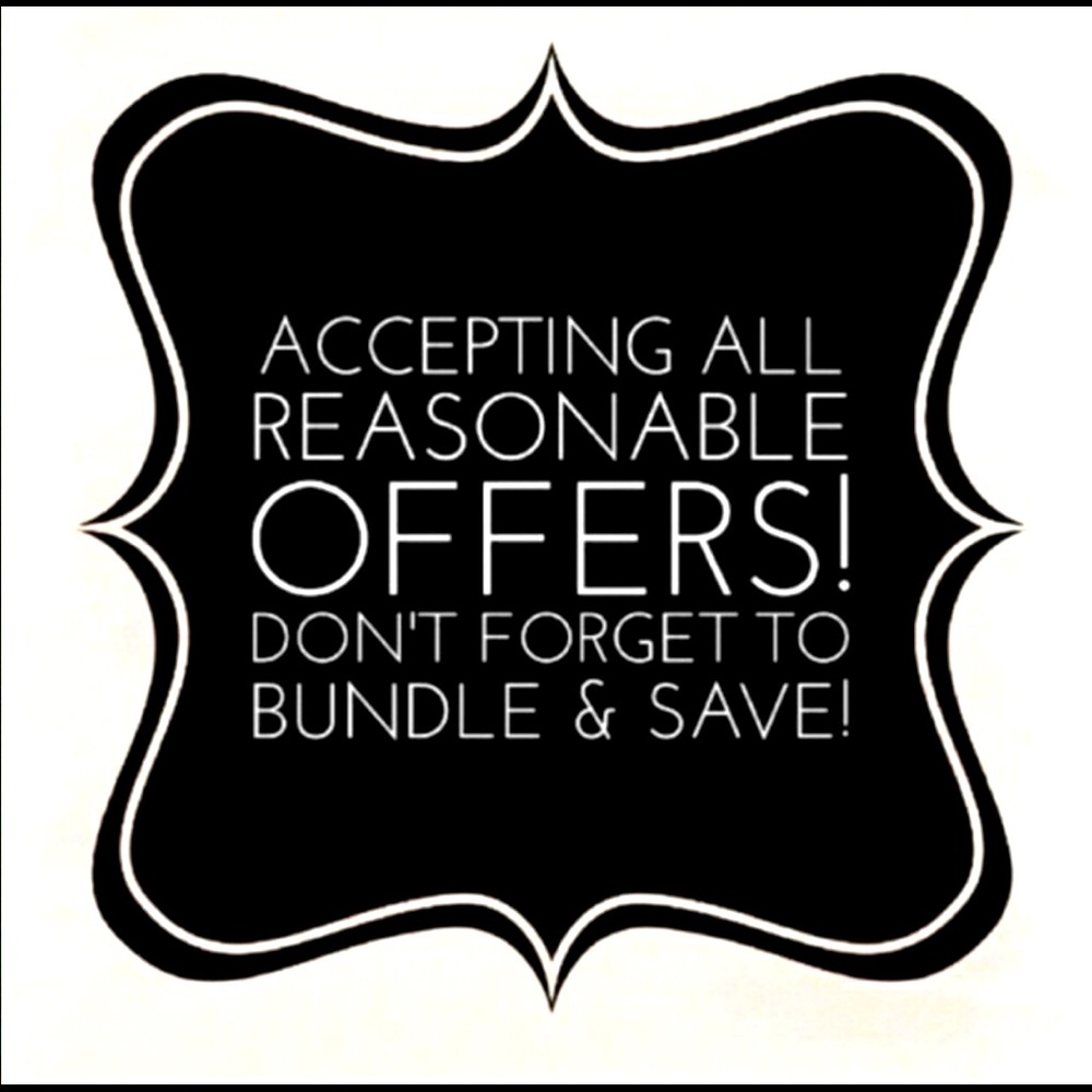 Don’t hesitate to make me an offer!